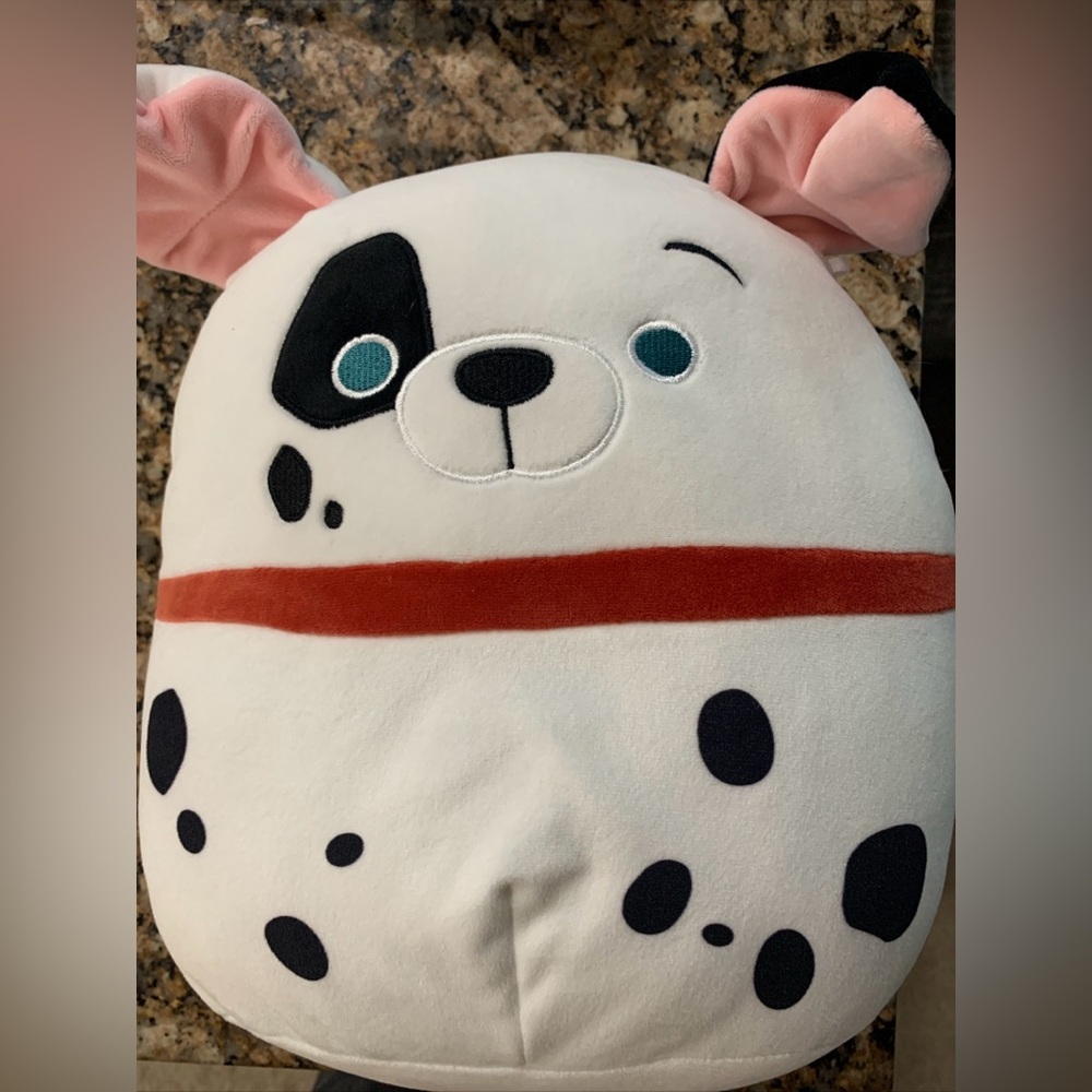 Squishmallow 10" Patch Dalmatian Dog Soft 101 Dalmatians Plush